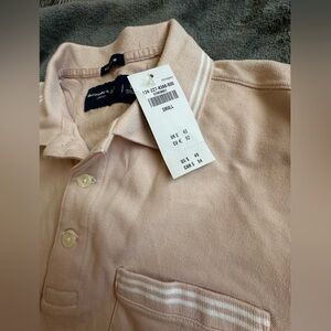 Abercrombie & Fitch Light Pink Polo